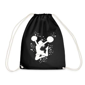 Cheerleader Cheer Mom Cheerleading - Turnbeutel - Schwarz - Vorne