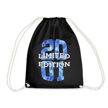 LIMITED EDITION 2001 25 YEARS 25TH BIRTHDAY - Drawstring Bag - black - Front