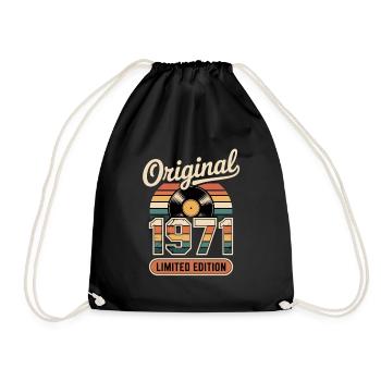 Edition limitée 1971 - Sac de sport léger - noir - Devant