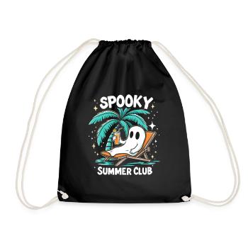 Spooky Summer Summerween Halloween - Turnbeutel - Schwarz - Vorne