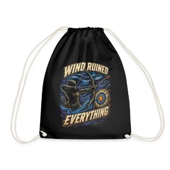 Archer Archer Wind a tout gâché - Sac de sport léger - noir - Devant