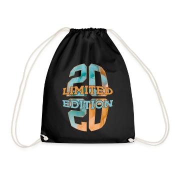 ÉDITION LIMITÉE 2020 6 ANS 6E ANNIVERSAIRE - Sac de sport léger - noir - Devant