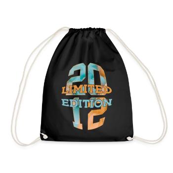 LIMITED EDITION 2012 14 JAHRE 14. GEBURTSTAG - Turnbeutel - Schwarz - Vorne