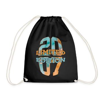ÉDITION LIMITÉE 2007 19 ANS 19E ANNIVERSAIRE - Sac de sport léger - noir - Devant