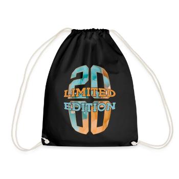 LIMITED EDITION 2000 26 YEARS 26TH BIRTHDAY - Drawstring Bag - black - Front