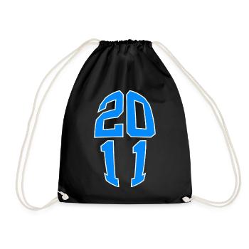 15 YEARS OLD 2011 15TH BIRTHDAY - Drawstring Bag - black - Front