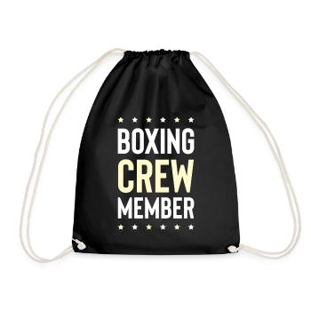 Équipe de boxe - Sac de sport léger - noir - Devant