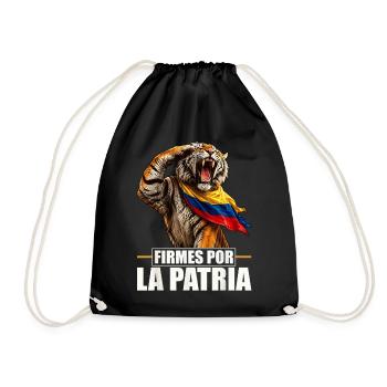Roaring Tiger Patriot Colombia - Drawstring Bag - black - Front