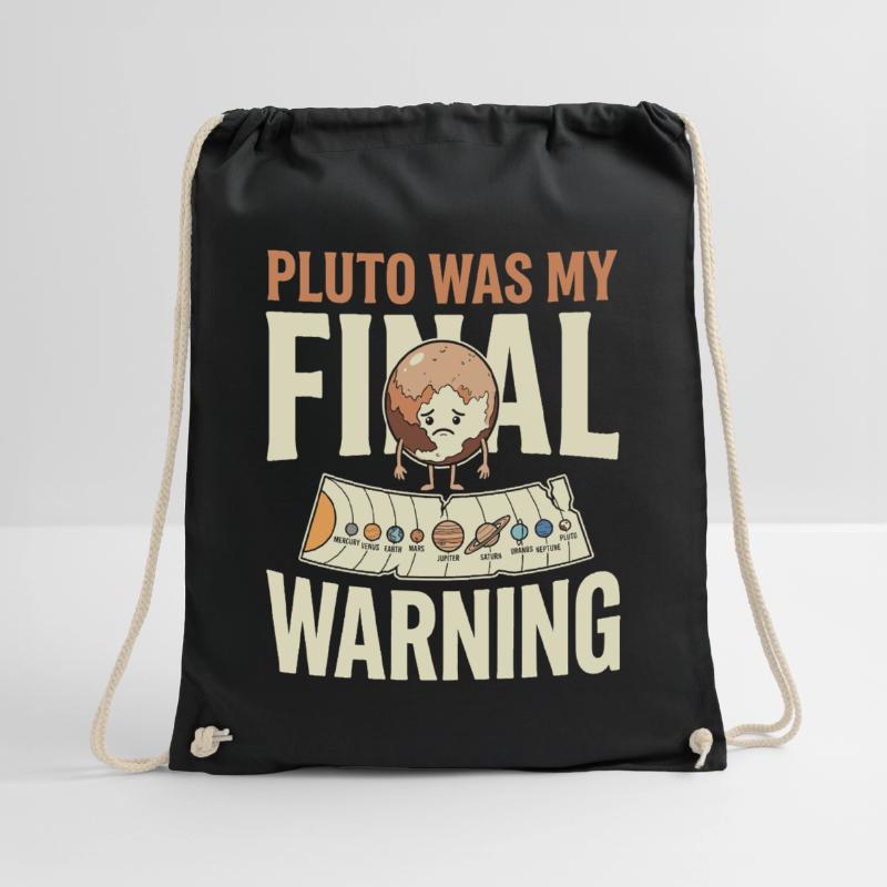 Pluto Justice for Pluto Never forget Pluto Drawstring Bag