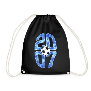 19 ANS NÉ EN 2007 FOOTBALL 19E ANNIVERSAIRE - Sac de sport léger - noir - Devant