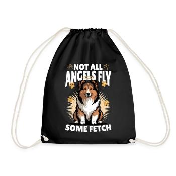 Shetland Sheepdog Sheltie Dog Breed - Turnbeutel - Schwarz - Vorne