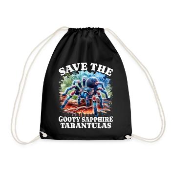 Save Gooty Saphir Tarantel - Turnbeutel - Schwarz - Vorne