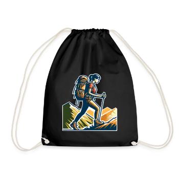 Grimpeur - Sac de sport léger - noir - Devant