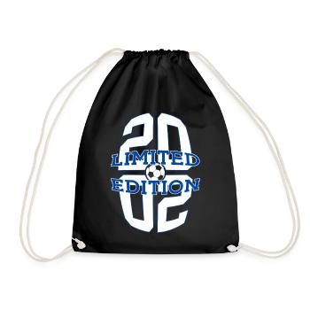 24E ANNIVERSAIRE DE FOOTBALL EN ÉDITION LIMITÉE 2002 - Sac de sport léger - noir - Devant