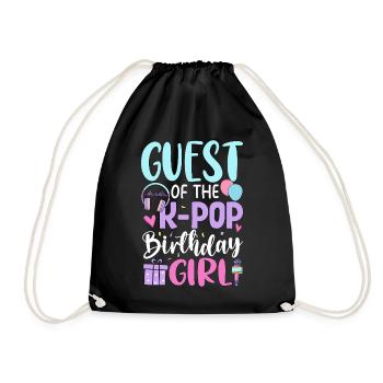Invitée de The K Pop Birthday Girl - Sac de sport léger - noir - Devant
