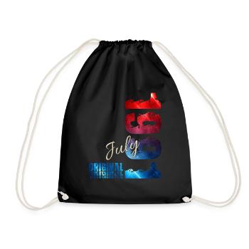 Cadeau du 35e anniversaire Original juillet 1991 - Sac de sport léger - noir - Devant