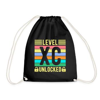 Cadeaux Funny XC Running Runner Édition Unique - Sac de sport léger - noir - Devant
