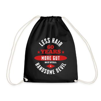 Diable du 60e anniversaire - Sac de sport léger - noir - Devant
