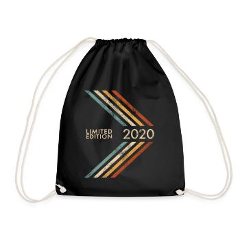 Édition limitée 2020 Anniversaire Girl and Boy - Sac de sport léger - noir - Devant