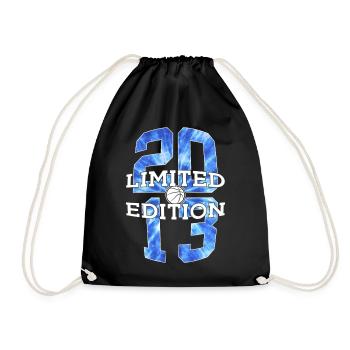 LIMITED EDITION 2013 BASKETBALL 13TH BIRTHDAY - Drawstring Bag - black - Front