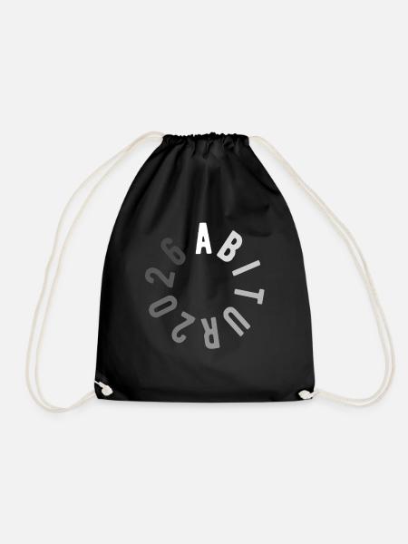 Abi 2026 Loading - Abitur - Geschenk - Turnbeutel - Schwarz