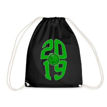 2019 DINO 7 ANS DE DINOSAURE 7E ANNIVERSAIRE - Sac de sport léger - noir - Devant