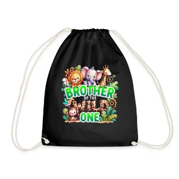 Frère du Sauvage - Sac de sport léger - noir - Devant