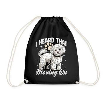 Bichon Frise Dog Breed - Turnbeutel - Schwarz - Vorne