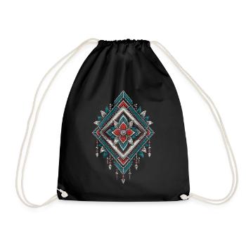 Hmong - Turnbeutel - Schwarz - Vorne