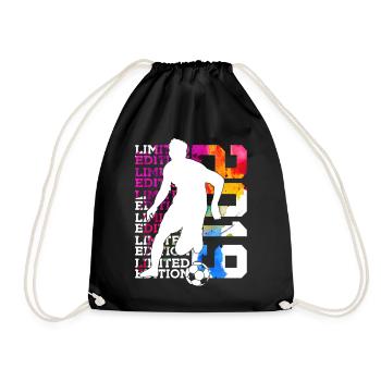 7E ANNIVERSAIRE FOOTBALL 2019 ÉDITION LIMITÉE - Sac de sport léger - noir - Devant