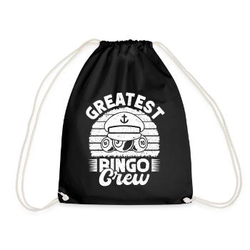 Bingo Joueur de Bingo Greatest Crew Bingo - Sac de sport léger - noir - Devant