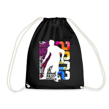 24E ANNIVERSAIRE DE FOOTBALL EN ÉDITION LIMITÉE 2002 - Sac de sport léger - noir - Devant