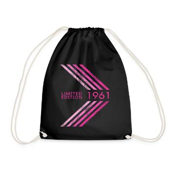 Édition limitée 1961 Femmes d’anniversaire - Sac de sport léger - noir - Devant