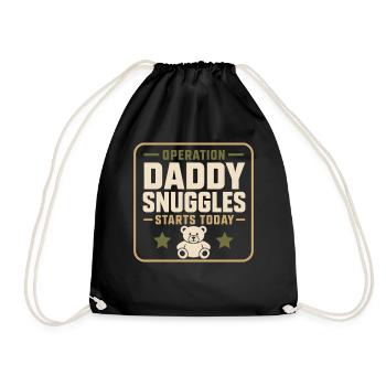 Bienvenue à la maison, Papa Retour militaire - Sac de sport léger - noir - Devant