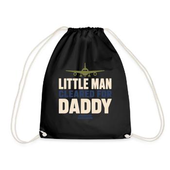 Bienvenue à la maison, Papa Retour militaire - Sac de sport léger - noir - Devant