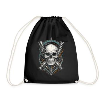 Opérateur de machine de découpe, fraiseuse CNC - Sac de sport léger - noir - Devant