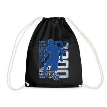 LIMITED EDITION 2000 FOOTBALL 26TH BIRTHDAY - Drawstring Bag - black - Front