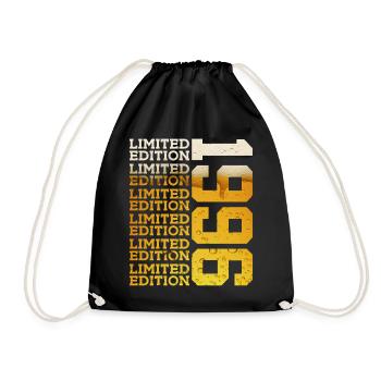 LIMITED EDITION 1996 BEER 30TH BIRTHDAY - Drawstring Bag - black - Front