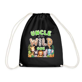 Oncle du Sauvage - Sac de sport léger - noir - Devant