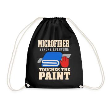 Garage Detailer Car Detailing Car Detailer - Drawstring Bag - black - Front