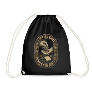 Collectionneur de pièces Numismatique, Collection de pièces - Sac de sport léger - noir - Devant