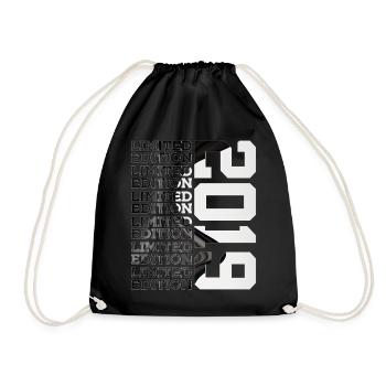 7 ANS ÉDITION LIMITÉE 2019 7E ANNIVERSAIRE - Sac de sport léger - noir - Devant
