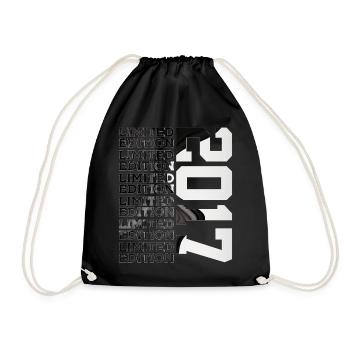 9 YEARS OLD LIMITED EDITION 2017 9TH BIRTHDAY - Drawstring Bag - black - Front