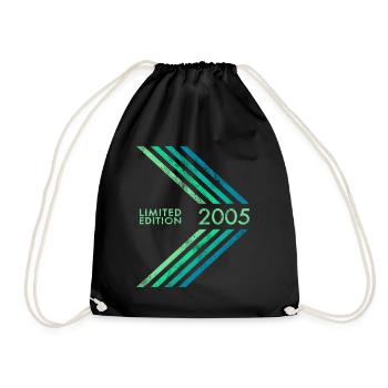 Édition limitée 2005 Anniversaire Homme Femme Sport - Sac de sport léger - noir - Devant