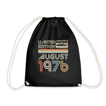 Cassette | Meilleur d’août 1976 | Édition limitée - Sac de sport léger - noir - Devant