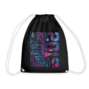 COOL 8 YEARS LIMITED EDITION 2018 8TH BIRTHDAY - Drawstring Bag - black - Front