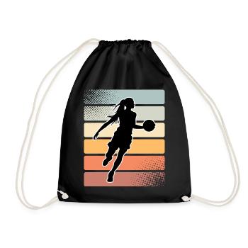 Basketball Basketball Basketball Femme - Sac de sport léger - noir - Devant