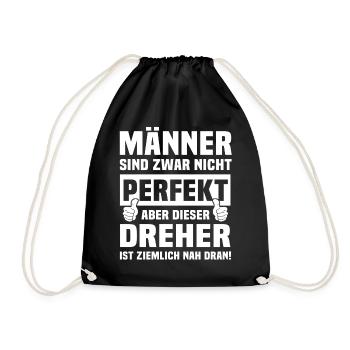 Dreher - Turnbeutel - Schwarz - Vorne