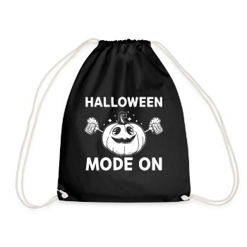 Halloween Mode On Halloween Party Ideas - Turnbeutel - Schwarz - Vorne