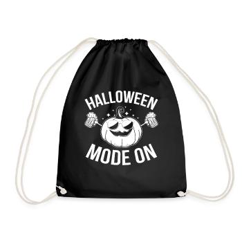 Halloween Mode On Halloween Party Ideas - Turnbeutel - Schwarz - Vorne
